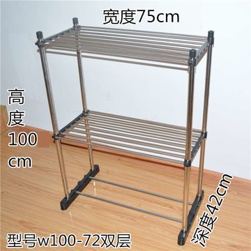 免運 毛巾架 理髮店毛巾架 置物架 晾衣架 毛巾架不銹鋼折疊大容量落地式酒店美容院美發洗車毛巾浴巾晾曬架特惠/開立發票 zz1220