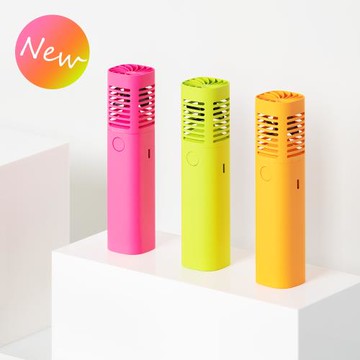 韓國sillymann 攜帶型風棒電扇-螢光色系列