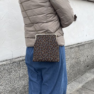 狗狗腳印口金包 / 斜背包 / 側背包 / 隨身包