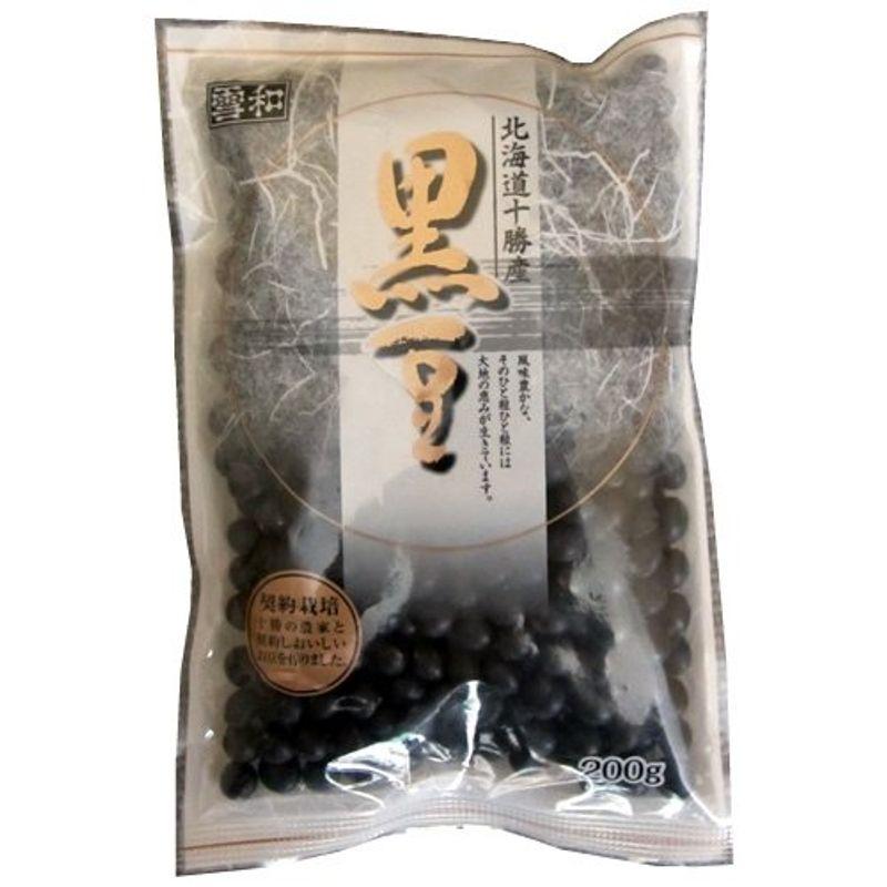 雪和食品 契約栽培 北海道十勝産 黒豆 200g