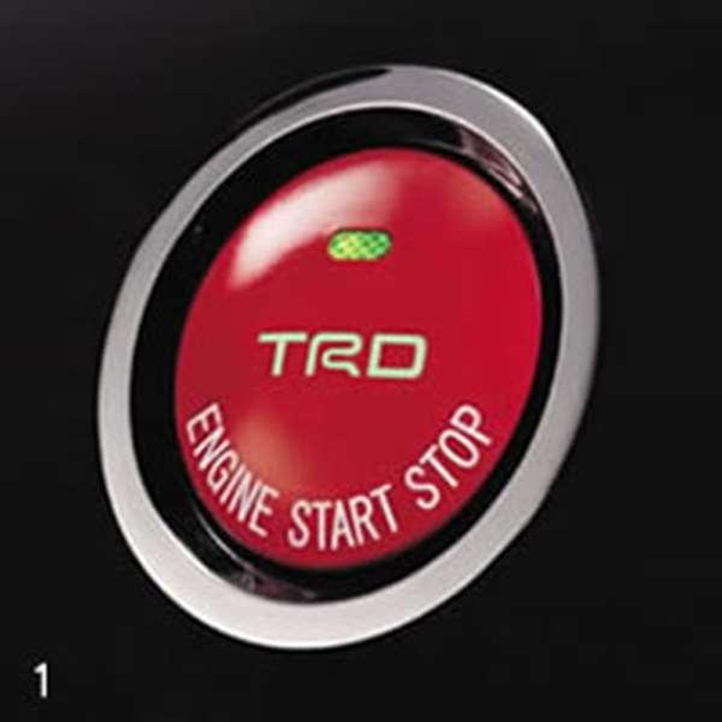 最安！TRD　プッシュスタートスイッチ　カムリ（ACV40・ACV45）　2006.01～2011.9　（PUSH START SWITCH | MS422-00006）