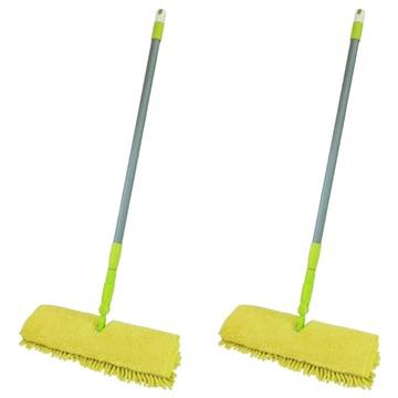 巧巧 幸福草 雙面雙效除塵拖把 1J-14 B1582  131.5 x 36 x 10cm  2個