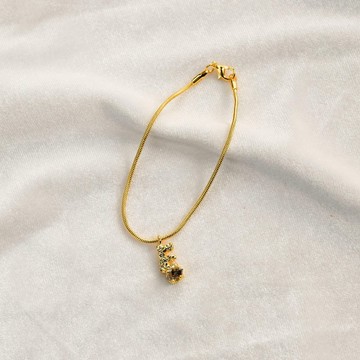 字母手鍊 E 字母