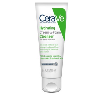 CeraVe適樂膚溫和洗卸泡沫潔膚乳100ml