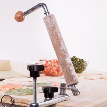 搟趕面杖神器餃子皮實木家用廚房水餃店壓面棍包子皮面軸大號滾軸