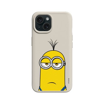 iPhone 15 SolidX 貝殼灰 - Minions - Minions - Skeptical