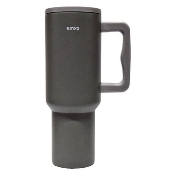 Kinyo 不鏽鋼大容量保溫杯 KIM-3025  灰色  1個  1.2L