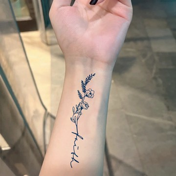 半永久防水紋身貼紙 果汁草本刺青貼紙 草本紋身貼 果膠紋身 小款 新手不怕-321寶貝屋