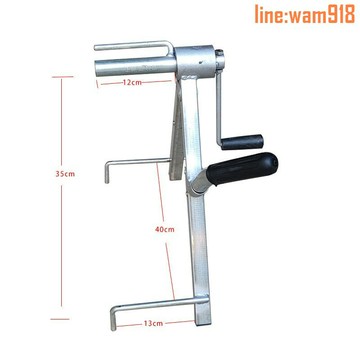 【店長推薦】款農用消防水帶收卷器全折疊便攜式2-3寸接頭水帶盤管神器手動