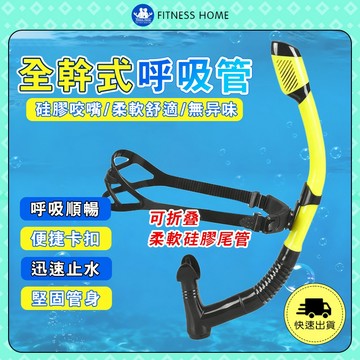 學遊泳換氣全乾溼式呼吸管 前掛式水下呼吸管 加長自由遊泳前置呼吸管 水肺潛水管 兒童成人潛水管 頭戴式浮潛管 浮潛裝備