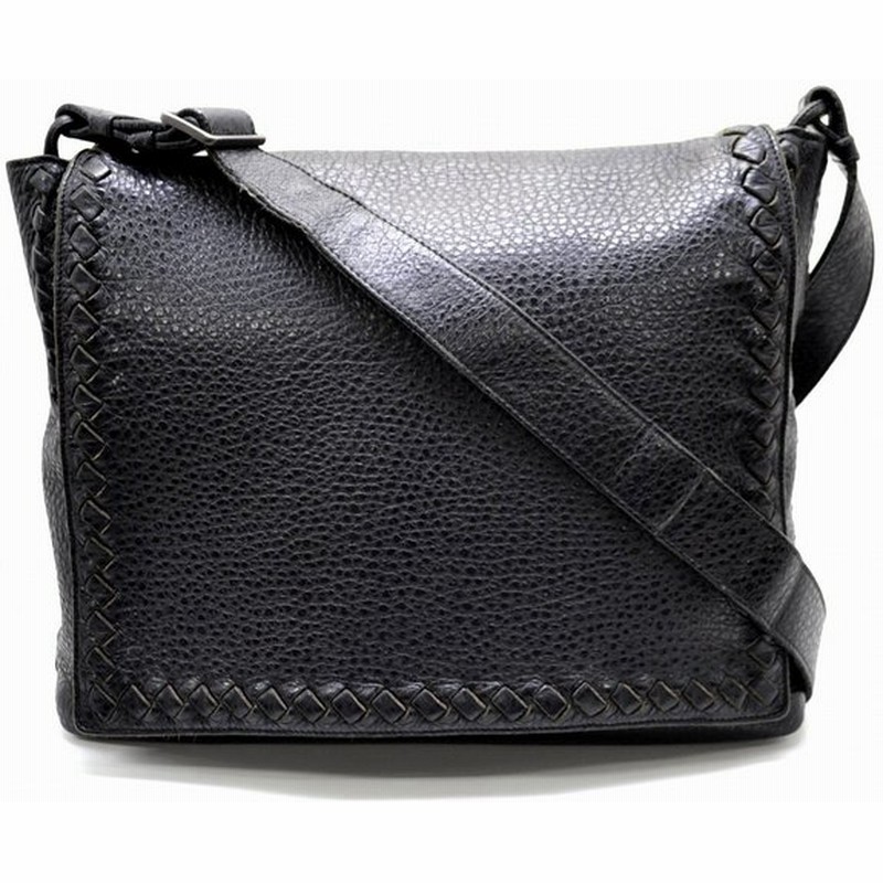 バッグ Bottega Veneta ボッテガ ヴェネタ ショルダーバッグ メッセンジャーバッグ 斜め掛け メンズ レザー 黒 ブラック vr K 通販 Lineポイント最大0 5 Get Lineショッピング