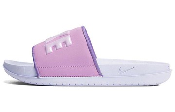 WMNS NIKE OFFCOURT SLIDE FUCHSIA WHITE