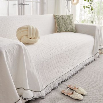 2025新款PE藤輕奢簡約藤席沙發墊夏季涼感防滑親膚人字紋坐墊罩巾