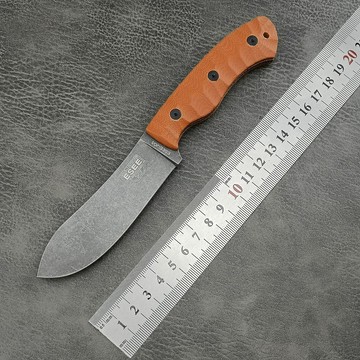 【原野】G10手柄戶外高硬度刀具野外求生刀ESEE JG5叢林生存直刀