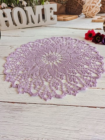 桌布桌中央裝飾品，復古風格桌布，蕾絲手工家居裝飾