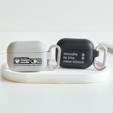 doudle studio豆喵貼標籤強悍防摔AirPods保護套