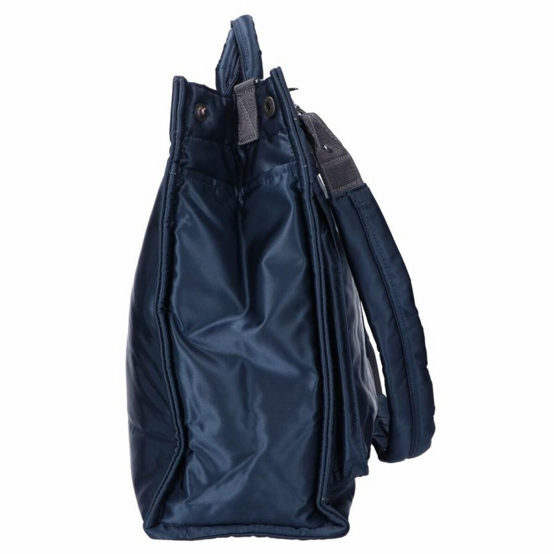 美品 PORTER ポーター 376-26811 PX TANKER 2WAY VERTICAL TOTE BAG(L) タンカー 2WAYバーティカル  トートバッグ アイアンブルー | LINEブランドカタログ