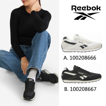 【Reebok】_REEBOK GLIDE LOW 慢跑鞋_女_黑白兩色100208666/100208667 官方旗艦