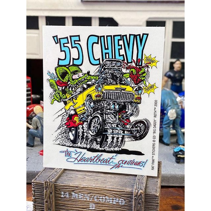 ビッグサイズ！ムーンアイズ 2000年 ラットフィンク ポスター