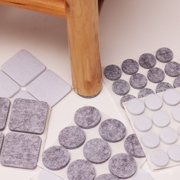 限時秒殺⚡加厚毛氈桌椅腳墊家具保護墊地闆沙髮椅子凳子腳墊桌椅床腳墊膠墊 1Z3C