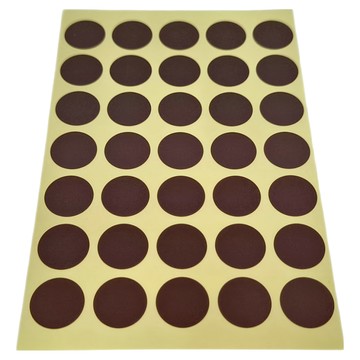 華麗牌 彩色標籤 WL-2031Z 咖啡  16mm  8400張  1盒