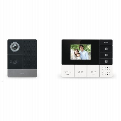 朝日電器 DECTワイヤレステレビドアホン DHS-SM2030