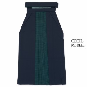 袴 単品 レディース CECIL McBEE セシルマクビー 紺 ネイビー 無地 シンプル 千鳥格子 行灯袴 スカートタイプ はかま 卒業式 女性用  日本 | LINEブランドカタログ