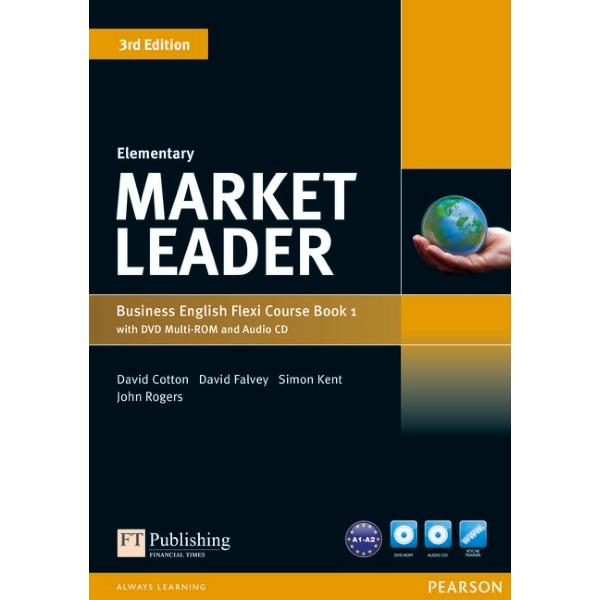 Market Leader Elementary E Coursebook w Practice File A w DVD-ROM and Audio CD ／ ピアソン・ジャパン(JPT)