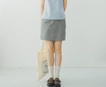 【簡約摩登】美式復古/叛逆千金/棉麻迷你半身裙