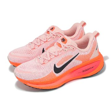 23CM=女US6 Nike 慢跑鞋 Wmns Vomero 18 女鞋 粉橘 黑 厚底 緩衝 輕量 運動鞋 HM6804-600
