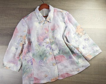 復古甜美花朵女式上衣| 女士復古服裝 | 復古襯衫 | 復古襯衫女裝