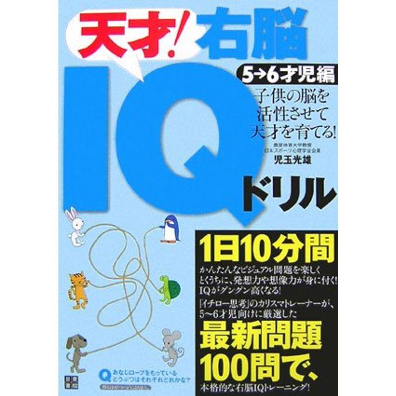 天才 右脳IQドリル(5~6歳編) Vol.2