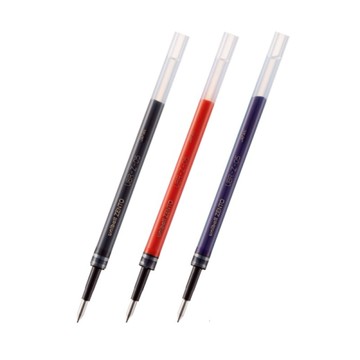 Uni三菱 uin-ball 水性鋼珠筆筆芯(UBR-Z)-黑/藍/紅