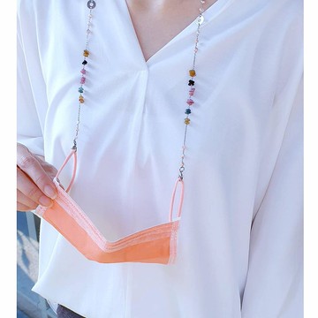 母親節禮盒│防疫最佳禮物口罩眼鏡鍊系列│碧璽多功能口罩鏈眼鏡