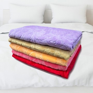 絨面緹花枕巾-80x48cm-2條入x2包