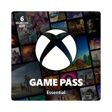 【Microsoft 微軟】XBOX Game Pass Essential 6個月訂閱卡-ESD 數位下載版_廠商直送