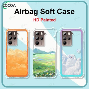 彩繪風景手機殼 軟殼 HTC U24 U23 U22 Pro Desire22 21 Pro U19e U12 防摔殼