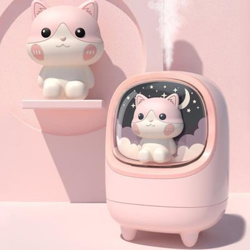 京戀空氣加濕器迷你臥室辦公室桌面加濕器七夕情人中秋節禮品送老