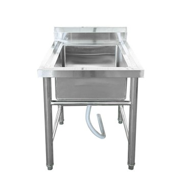 不銹鋼水池 學校餐廳不銹鋼洗碗池洗手盆洗菜池 商用不銹鋼水槽[DD160109]