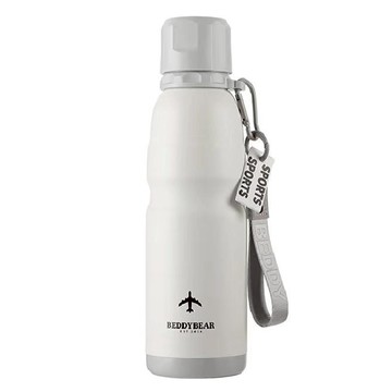BEDDYBEAR 杯具熊 316不銹鋼 運動水壺  極地白  600ml  1個