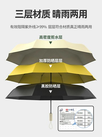 全自動雨傘女晴雨兩用防曬紫外線折疊太陽傘大號加固加厚遮陽傘男