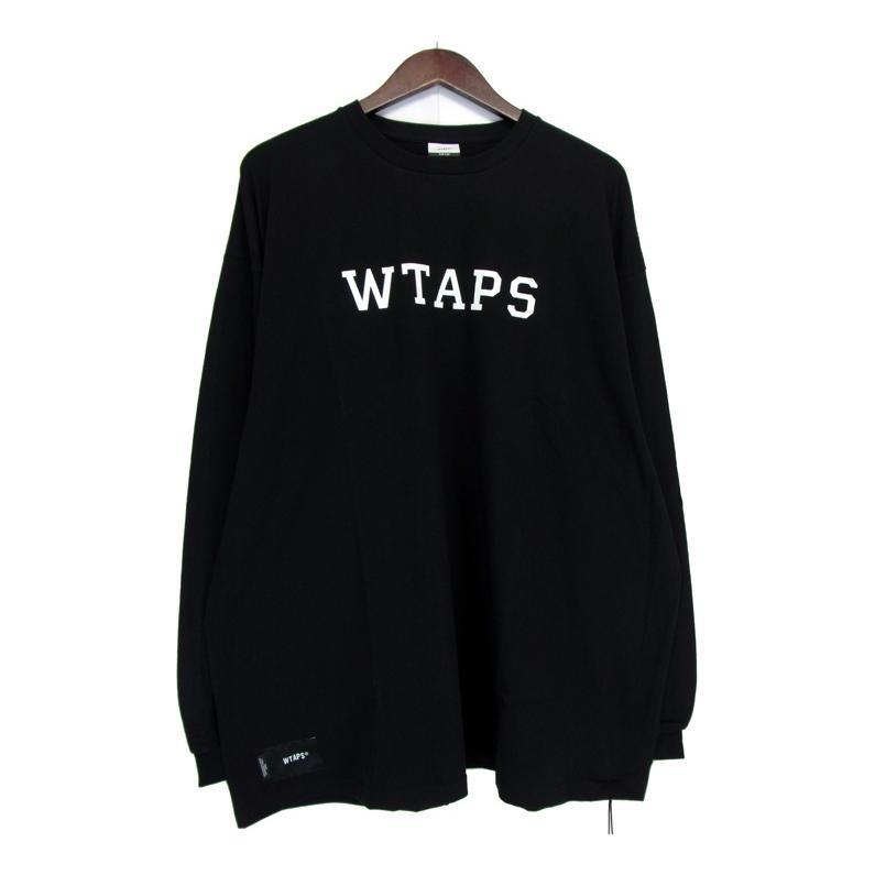 ダブルタップス WTAPS □ 23AW 【 COLLEGE LS COTTON TEE 232ATDT LTM04S 】 フロント カレッジ ロゴ  プリント コットン カットソー h0347 | LINEブランドカタログ