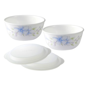 Corelle Brands 春晨藍花900ML拉麵碗4件組