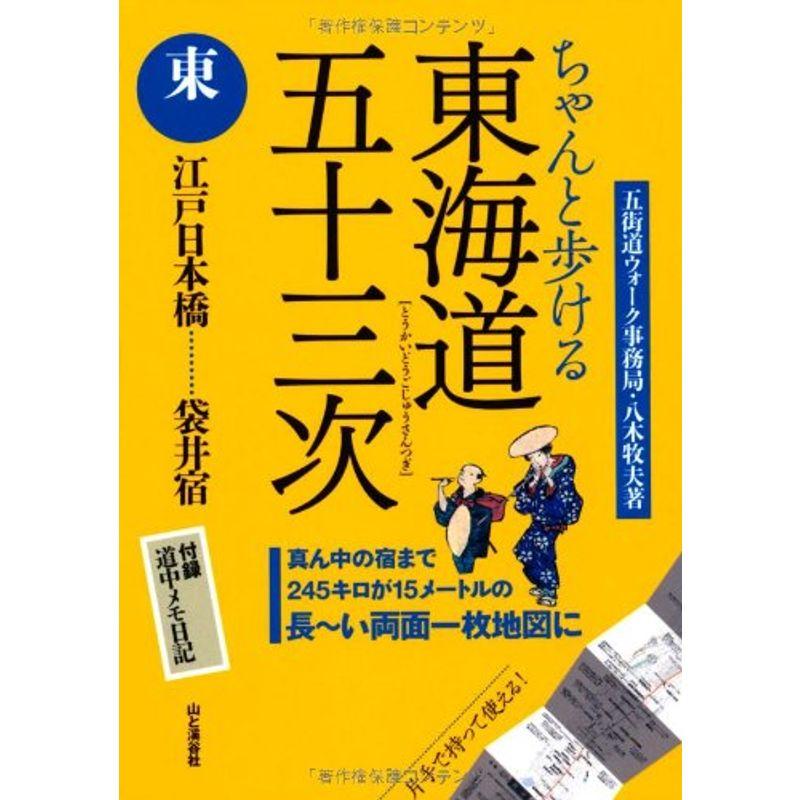 ちゃんと歩ける 東海道五十三次 「東」 江戸日本橋~袋井宿 (地図)