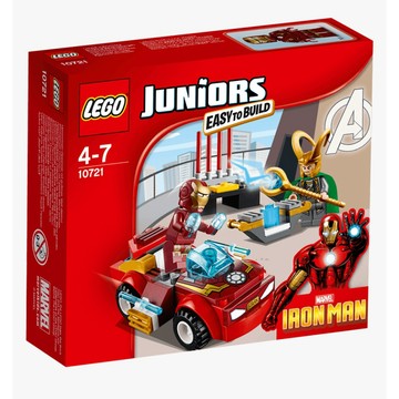 【台中翔智積木】 LEGO 樂高 JUNIORS 系列 10721 鋼鐵人對決洛基