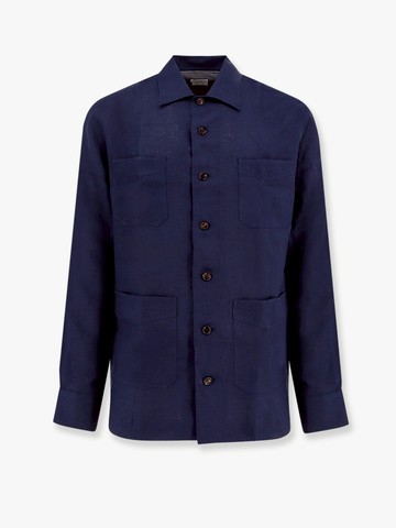 Linen shirt - BRUNELLO CUCINELLI - gender_Man