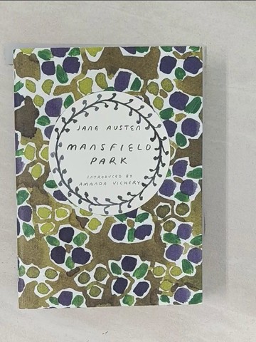 【書寶二手書T1／原文小說_SSW】Mansfield Park (Jane Austen Vintage Classics Series)_Jane Austen