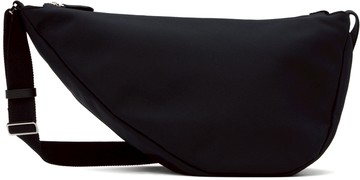 The Row 黑色 Slouchy Banana 斜挎包