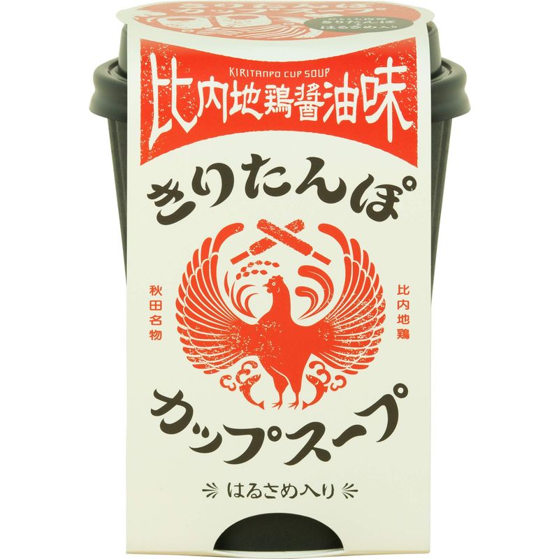 きりたんぽカップスープ 比内地鶏醤油味 106g 個