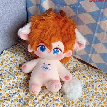中原中也屬性 小羊球棉花娃20cm毛絨玩具公仔禮物換裝娃娃 明星娃娃 換裝娃娃 換裝玩偶 毛絨玩具 人形玩偶 娃衣
